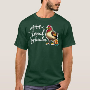 Camiseta Fazenda de frango Engraçado Engraçado pelo Revende