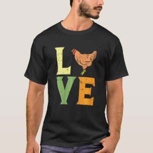 Camiseta Fazenda de frango, fazendeiro, mulher