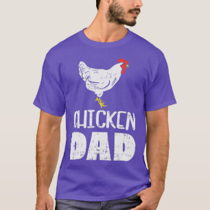 Camiseta Fazenda de frango Pai de galinha para criação de a