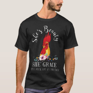 Camiseta Fazenda de Frangos Shes Beauty She Grace