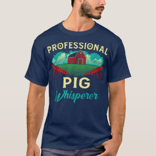 Camiseta Fazenda de Humor do Agricultor Engraçado de Suíno 