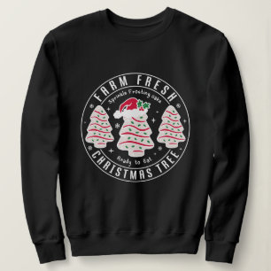 Camiseta Fazenda de Natal fresco Farmhouse Rustic Holiday