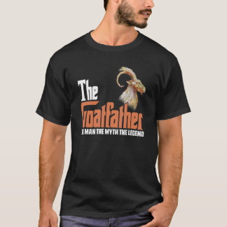 Camiseta Fazenda de Pais de caprinos de criação de animais 