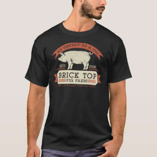 Camiseta Fazenda de porco de topo - Tão gananciosa quanto e