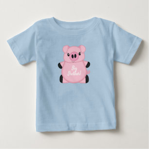 Camiseta Fazenda de porcos Blue Boy