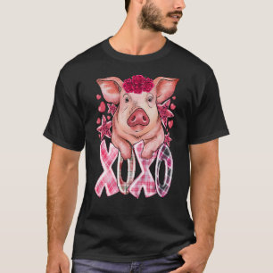 Camiseta Fazenda de porcos XoXo Western Love Dia de os namo