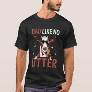 Camiseta Fazenda de Punição Animal Vaca Pai Gosta de Não Pr