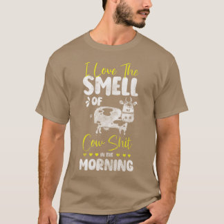 Camiseta Fazenda de Vacas Animal Moo Família de Fazendeiros
