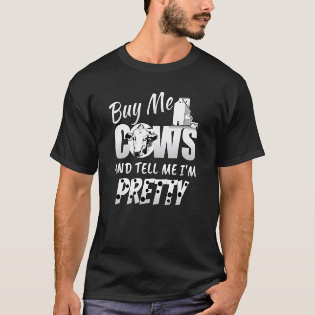 Camiseta Fazenda de Vacas Comprar Vacas Vaca (Frente)