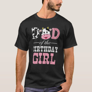 Camiseta Fazenda de Vacas de Aniversário Para os Pais