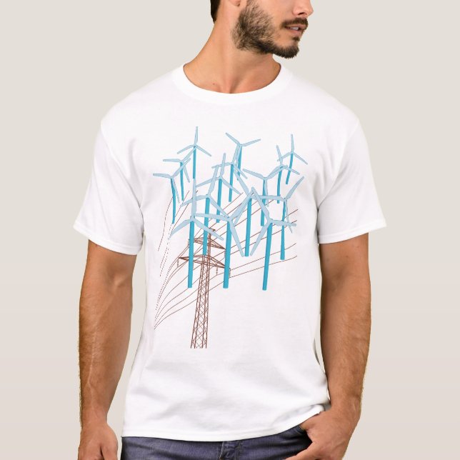 Camiseta Fazenda de vento (Frente)