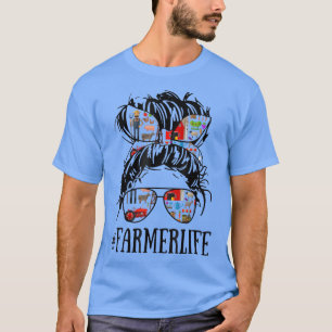 Camiseta Fazenda de vida do aquecedor de freios