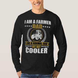 Camiseta Fazenda do excelente de presente do Pai de agricul