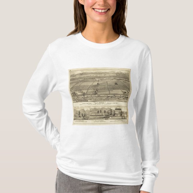 Camiseta Fazenda e residências de Joseph (Frente)