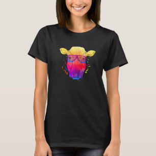Camiseta Fazenda Farmação de animais Óculos de sol Legal Va