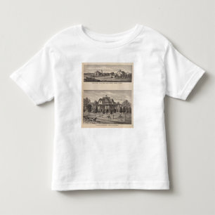 Camiseta Fazenda grande da vista, Kansas