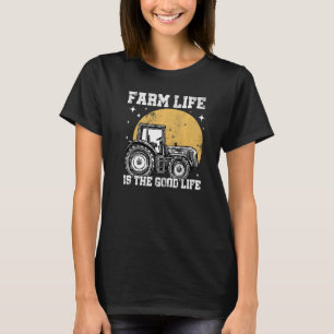 Camiseta Fazenda Life Graphic Agriculture Agriculteur Farme