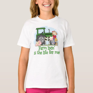 Camiseta Fazenda Livin' (Rapariga)