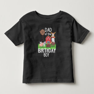 Camiseta Fazenda Pai Aniversário Garoto Mãe Animal Adoran