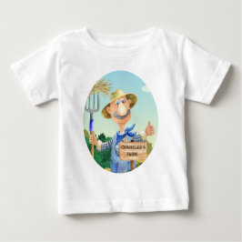 Camiseta Fazenda Personalizada do Fofinho Old MacDonald