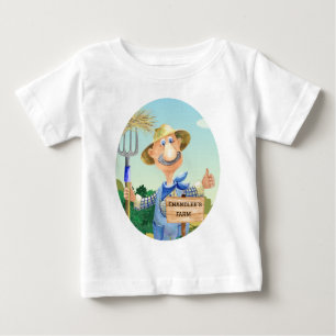 Camiseta Fazenda Personalizada do Fofinho Old MacDonald