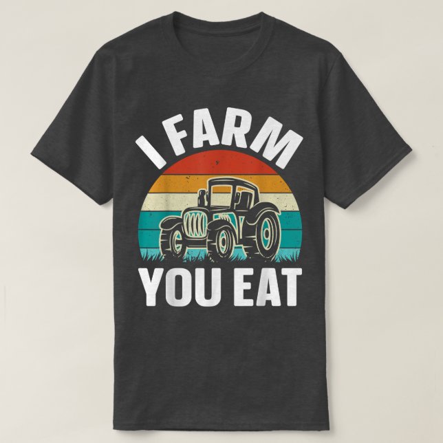 Camiseta Fazenda que come fazendeiros (Frente do Design)