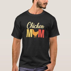 Camiseta Fazendeira Mãe de Galinha Cluckin 'Mãe Sempre Gali