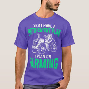 Camiseta Fazendeiro Antigo Presente Fazendeiro Aposentado