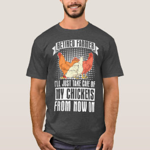 Camiseta Fazendeiro aposentado Furioso Frangeiro Furioso Fa