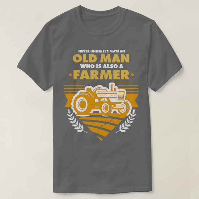 Camiseta Fazendeiro da Oferta de Reforma Agrícola (Frente do Design)