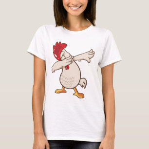 Camiseta Fazendeiro Dabbing de Frango Dança Dab