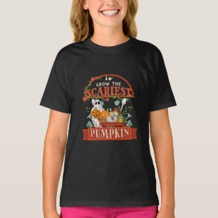 Camiseta Fazendeiro de Abóbora Halloween