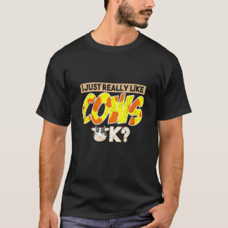 Camiseta Fazendeiro de Animais Vaca