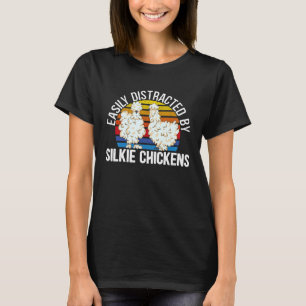 Camiseta Fazendeiro de Frango Galinha Sussurro Fazenda Anim