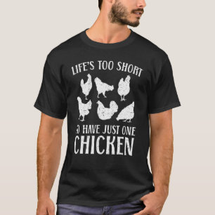 Camiseta Fazendeiro de Frango Galinha Sussurro Fazenda Anim