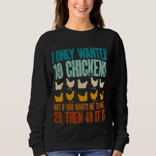 Camiseta Fazendeiro de Galinhas Eu Só Queria 10 Galinhas
