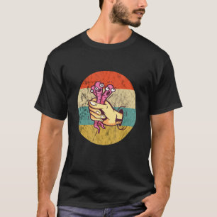 Camiseta Fazendeiro de Minhocas Retro Vintage Minhocas de M