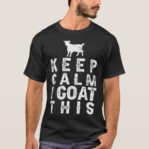 Camiseta Fazendeiro de Ovelhas Retro Cabra Gritando Mostran