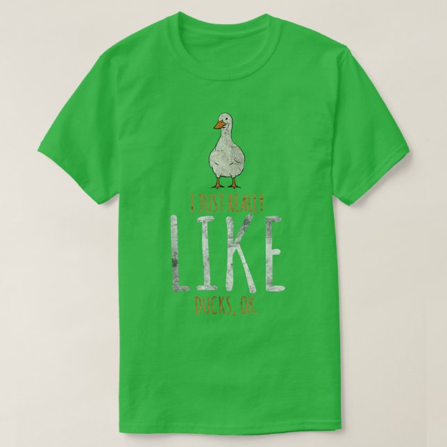 Camiseta Fazendeiro De Patos Eu Gosto Muito De Patos Fazend (Frente do Design)