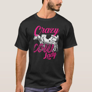 Camiseta Fazendeiro de Vaca Fofo Fazenda de Laticínios Home