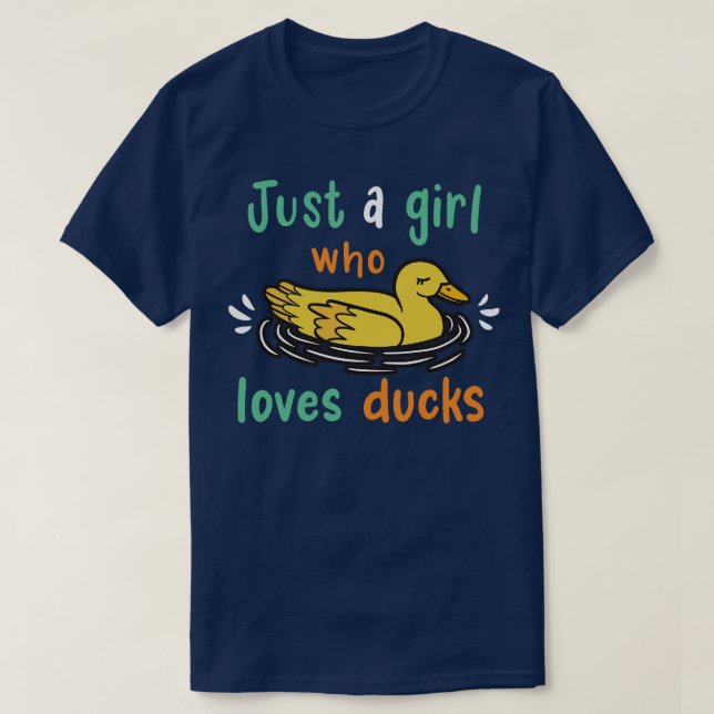 Camiseta Fazendeiro Duck Duck Lover (Frente do Design)