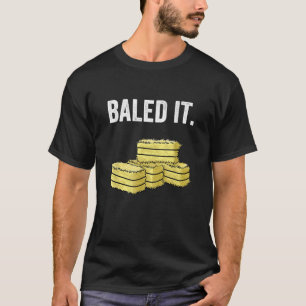 Camiseta Fazendeiro Engraçado Trocadilho Empacotou Isso Hum