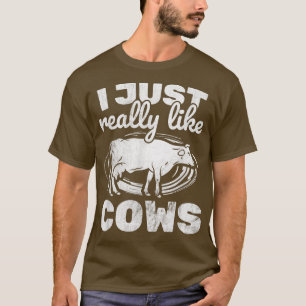 Camiseta Fazendeiro Fazendeiro Fazendeiro Animal Realmente