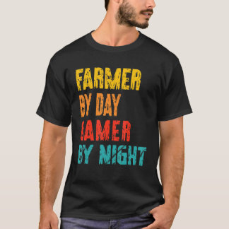 Camiseta Fazendeiro Por Jogador Diário À Noite