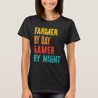 Camiseta Fazendeiro Por Jogador Diário À Noite