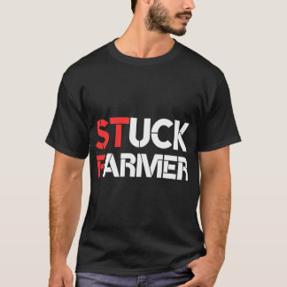 Camiseta Fazendeiro Preso Sobredimensionado