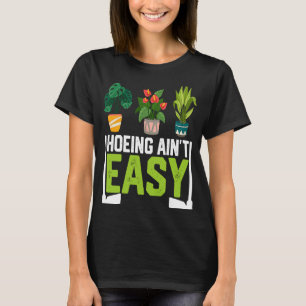 Camiseta Fazendeiro que não tem plantas de vegetais fáceis