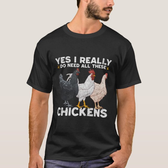 Camiseta Fazendeiro Sim, Eu Realmente Preciso Dessas Chic (Frente)