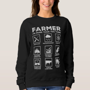 Camiseta Fazendeiro Sou Mais Do Que Você Pensa Trator Agríc