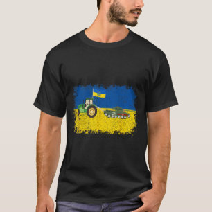 Camiseta Fazendeiro ucraniano engraçado rouba meme de tanqu